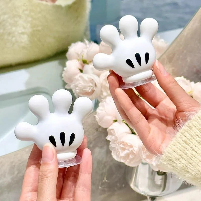 Suporte para escova de dentes Mickey Palm com ventosa.