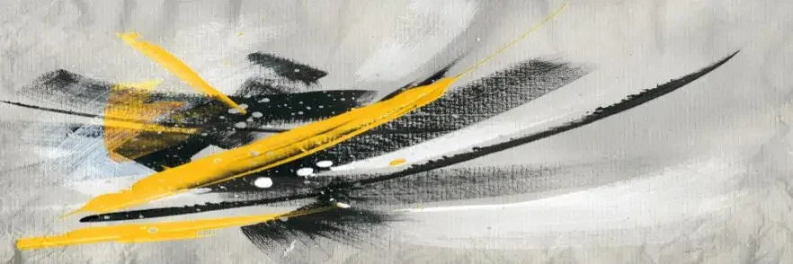 Arte de parede minimalista moderna, paisagem abstrata, pinturas a óleo em tela HD,
