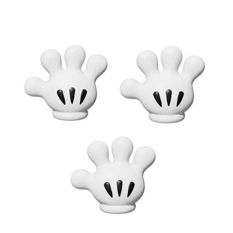 Suporte para escova de dentes Mickey Palm com ventosa.