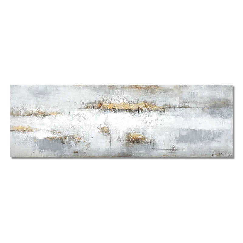 Arte de parede minimalista moderna, paisagem abstrata, pinturas a óleo em tela HD,