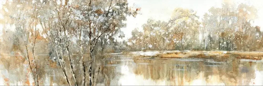 Arte de parede minimalista moderna, paisagem abstrata, pinturas a óleo em tela HD,