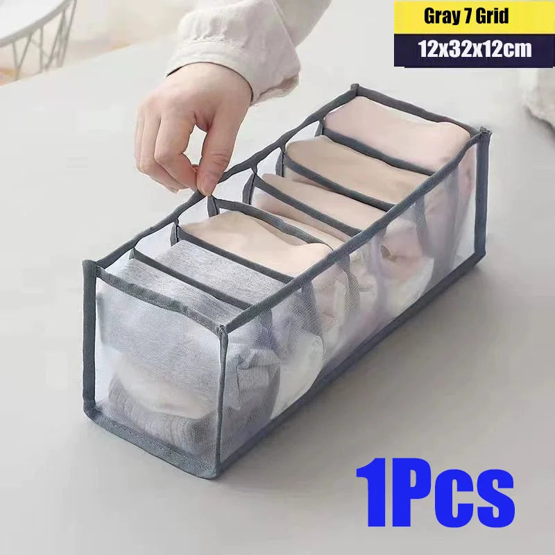 Organizador de Gaveta para Roupa Íntima, Caixa Organizadora Dobrável.