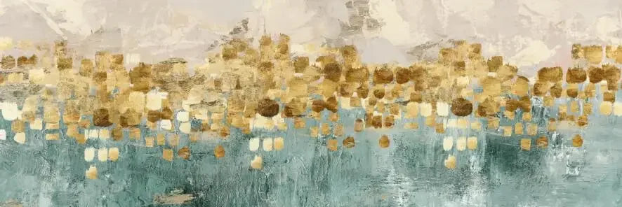 Arte de parede minimalista moderna, paisagem abstrata, pinturas a óleo em tela HD,