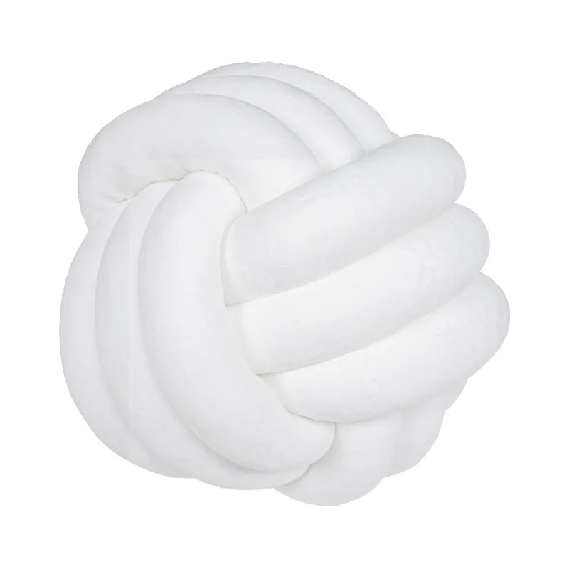 Almofada decorativa com nó de, feita à mão em veludo macio, grande e moderna, aconchegante, perfeita para decorar o sofá de casa.