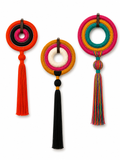Kit Colar de Parede Artesanal – 3 Peças Decorativas