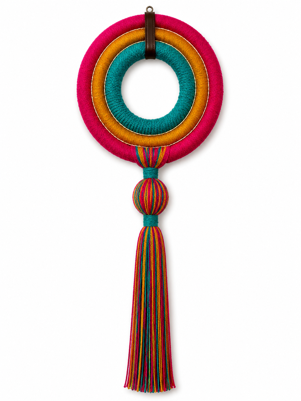 Kit Colar de Parede Artesanal – 3 Peças Decorativas